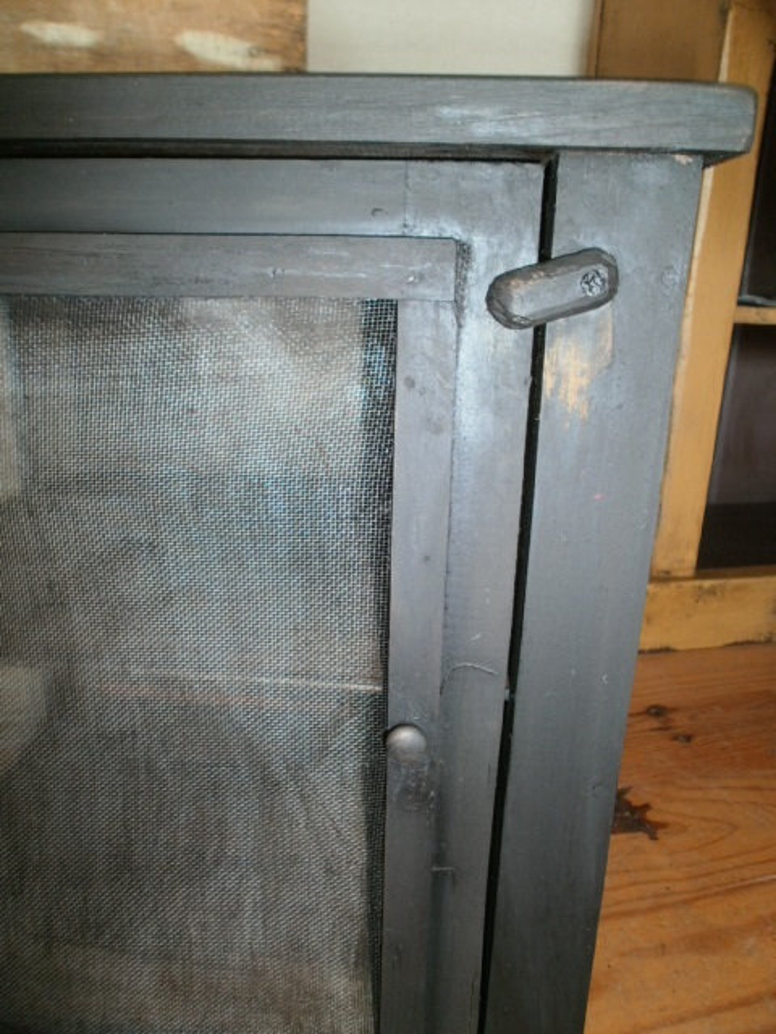 Pie Safe Side Table/ Storage / Decorative Table Etsy