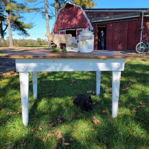 Handmade Pine Farm Table