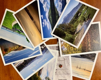 Photographic notecards, Vermont Scenic Portrait Box of 10, All Season #3