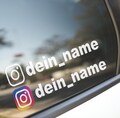 Instagram sticker name design yourself for page advertising - Car Tuning Jdm Your Name with Logo - Car Sticker Social Text Sticker
