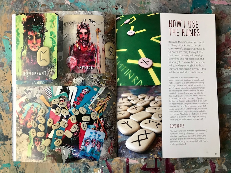 The Painted Runes Deck A5 Booklet image 2