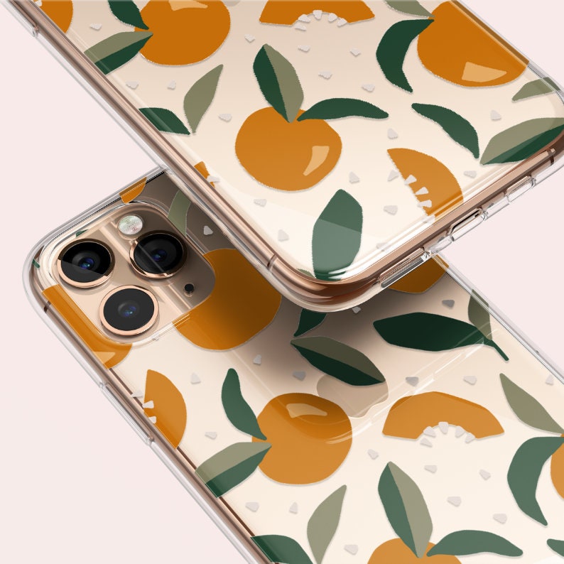 Orange Clear iPhone Case iPhone 11 Pro Case iPhone 11 Pro Max Etsy