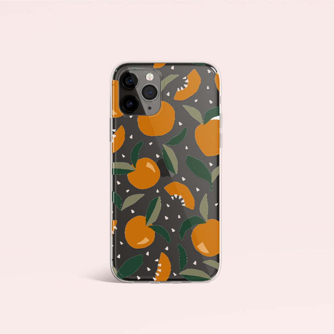 Orange Clear iPhone Case iPhone 11 Pro Case iPhone 11 Pro Max Etsy