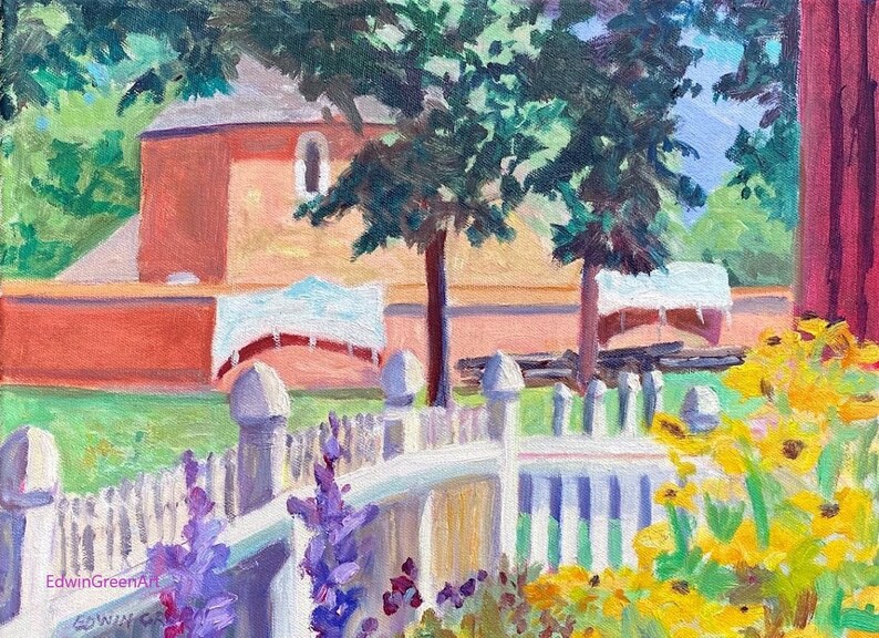 Colonial Williamsburg Oil Paintingmagazine and Etsy UK