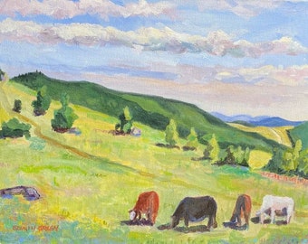 Mt. Rogers NRA-Elk Garden. Oil on Canvas. Framed or Unframed. Giclée Print Available.