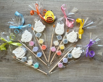 Paint your own Squish theme craft / cute cat unicorn or bee craft kit / squish birthday / party bag / boys girls party favor /  party favour