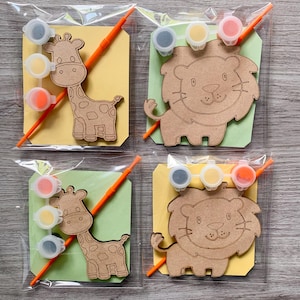 Safari Party favour / animals birthday / safari party bag / Children’s Party bags / party bag filler/ safari birthday party craft