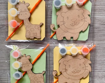 Safari Party favour / animals birthday / safari party bag / Children’s Party bags / party bag filler/ safari birthday party craft