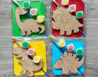 Cadeau dinosaure / peignez votre propre dinosaure / Remplissage de sac pour fête d'enfants / artisanat d'anniversaire de dinosaure / cadeau dinosaure / cadeau dinosaure