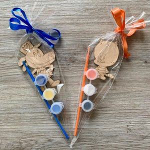 Cadeau de fête pour homme policier chien / sac de fête pour enfants / remplissage de sac de fête / sac conique fête pour enfants / cadeau d'anniversaire / peignez le vôtre
