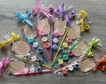 Paint your own Squish theme craft / cute cat unicorn dog bee craft kit / squish birthday / boys girls party favor /  party bag favour