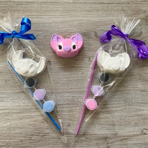 Paint your own Cute alien / angel and S party bags / party favors / craft party favours / party bag fillers