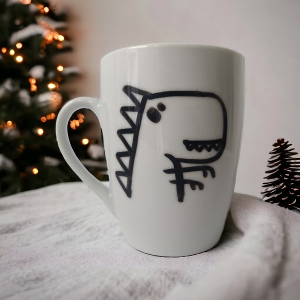 Tea Rex Teetasse Kaffeetasse personalisierbar