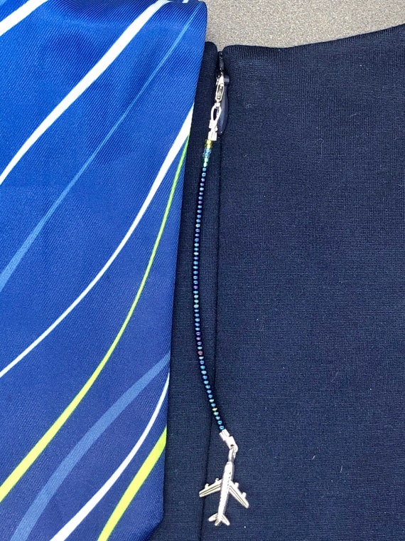 Alaska Airlines uniform zipper pull | Etsy