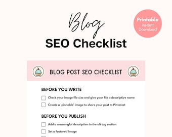 Lista de verificación de SEO para publicaciones de blog: optimización de motores de búsqueda de blogs
