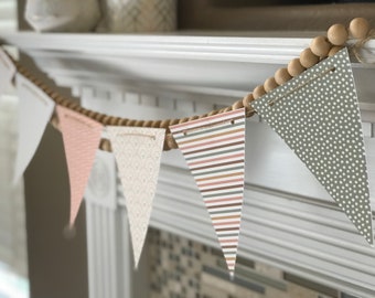 Boho Baby Is Brewing Baby Shower Triangle Bunting Banner Co-ed Beer Mug Baby Bottle Bottles and Brew