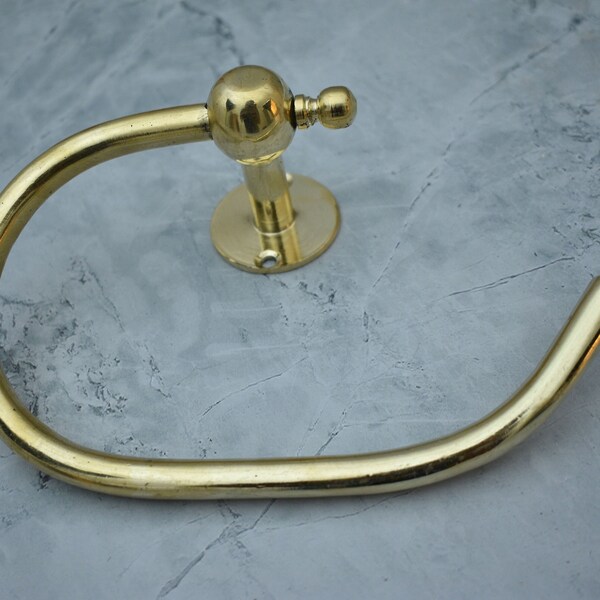 Toilet Paper Holder Brass - Etsy