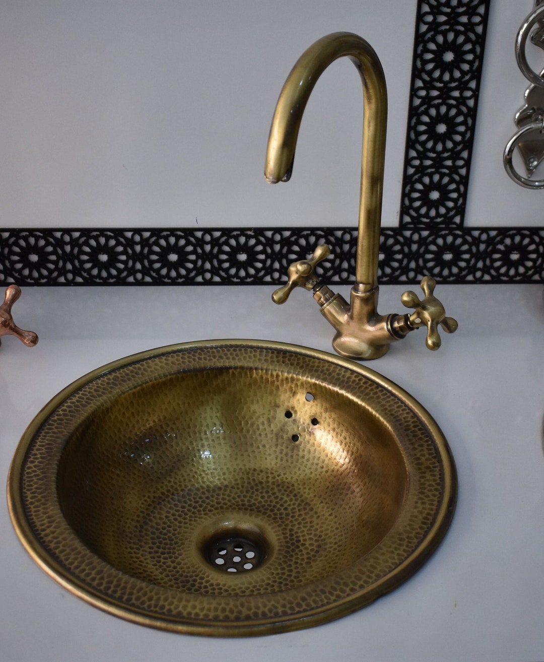 Gooseneck Bathroom Vanity Bronze Faucet Oil Rubbed Engraved - Etsy