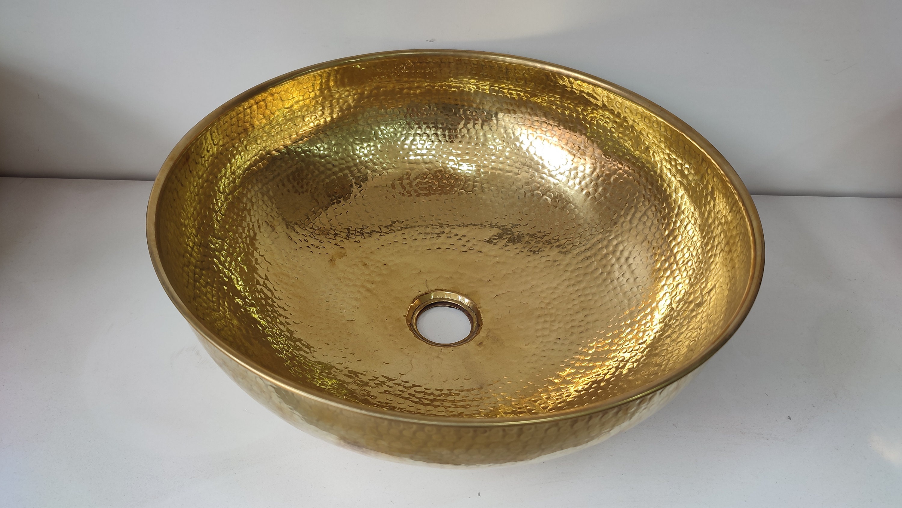 Vessel Sink Copper Brass Handmade Moroccan Home Decor | Etsy