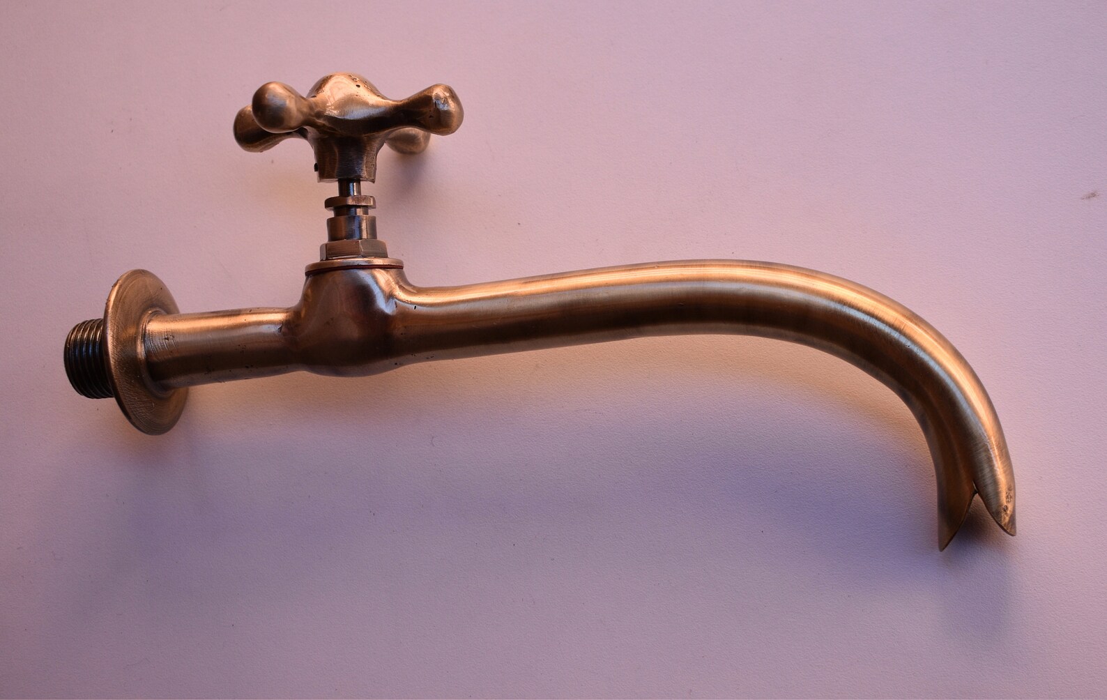 Oil Rubbed Unlacquered brass Moroccan water faucet Bronze part Etsy