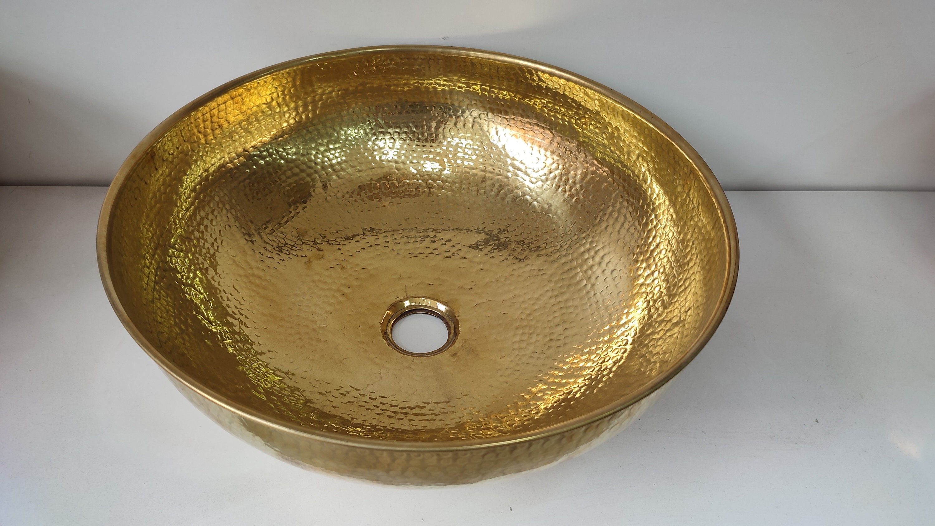 Vessel Sink Copper Brass Handmade Moroccan Home Decor | Etsy
