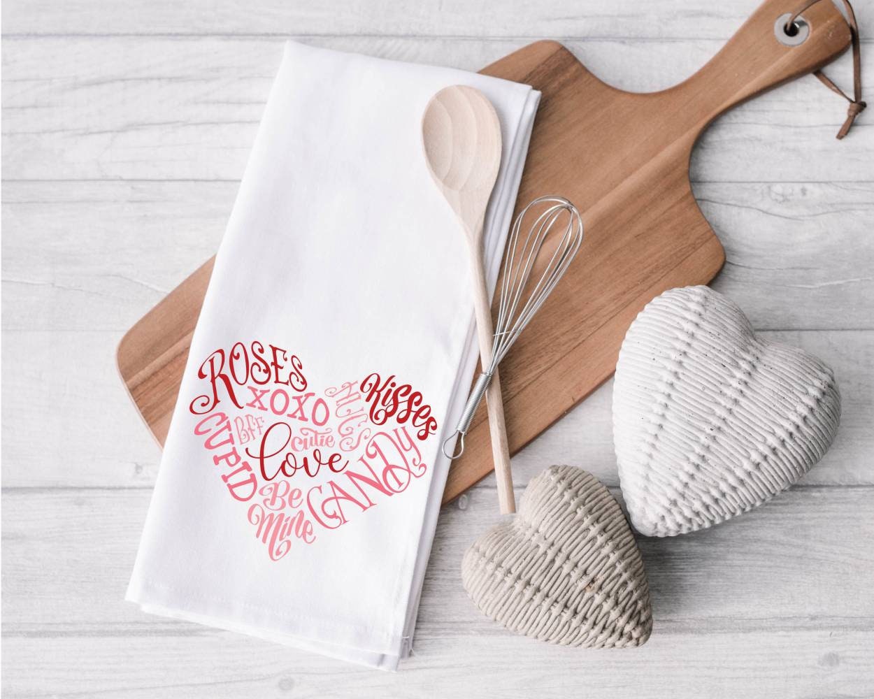 Valentine Heart Valentines Kitchen Towel Flour Sack Towel Dish Towel Tea  Towel Kitchen Decor Valentines Day Home Decor Hearts - Etsy UK