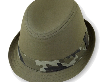 Camo Fedora - Etsy
