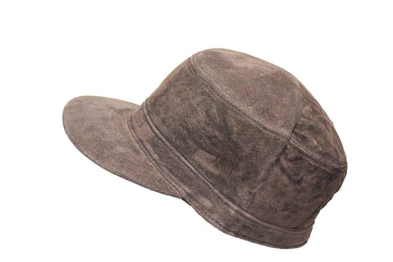 Suede Cadet Cap - Military Style Fitted Hat, Made in USA - Etsy display picture 2