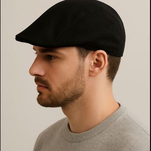 Classic Cotton Duckbill Ivy Cap – Stylish Golf & Drivers Hat.  Optional Personalization available.
