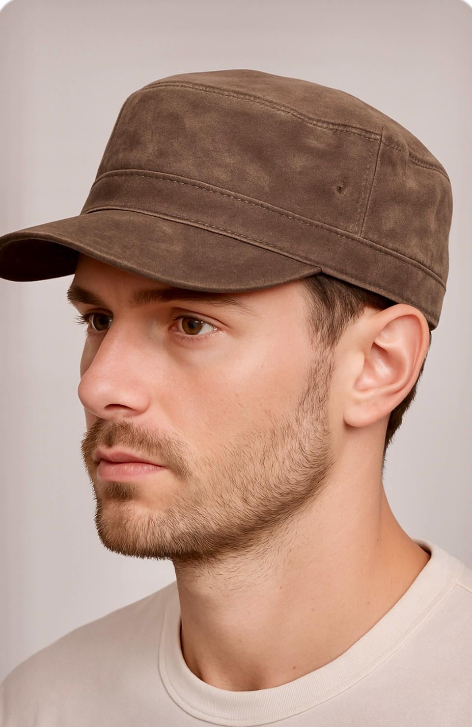 Lakside Vultures Custom Brown Cadet Hat Brown Cadet Hat - Etsy main image 3