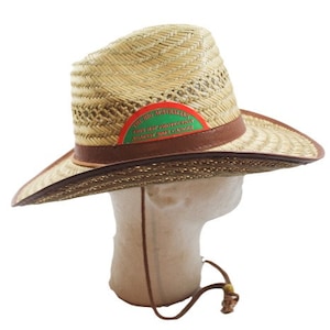 Big Australian Men's Straw Cowboy Straw Hat Cap