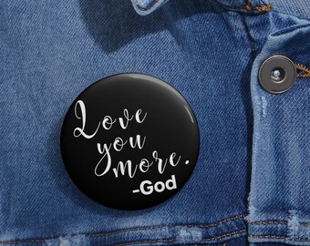 Christian Button Need Direction Ask God Religious Pin - Etsy