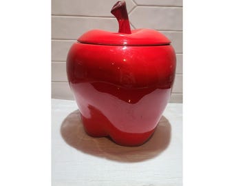 s-l400.jpg Vintage California Apple Cookie Jar display picture 1