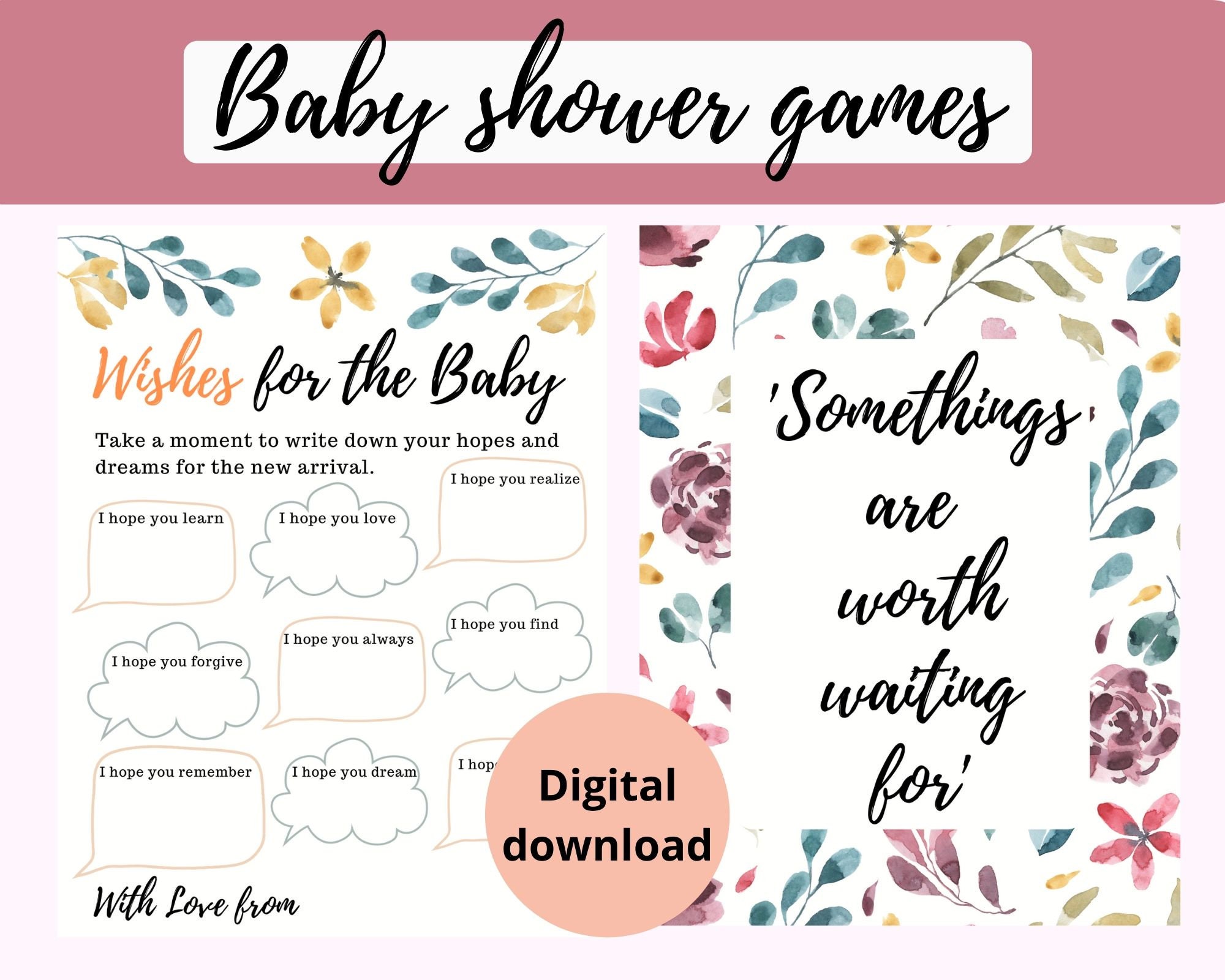 baby shower printable games uk baby shower games digital etsy