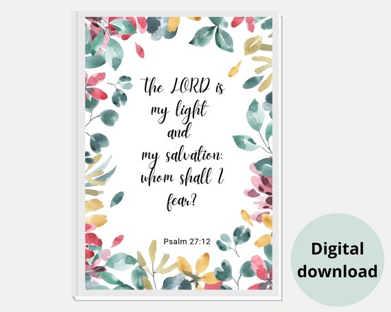 printable bible verse wall art scripture wall art frame etsy