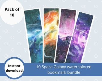 space bookmarks etsy