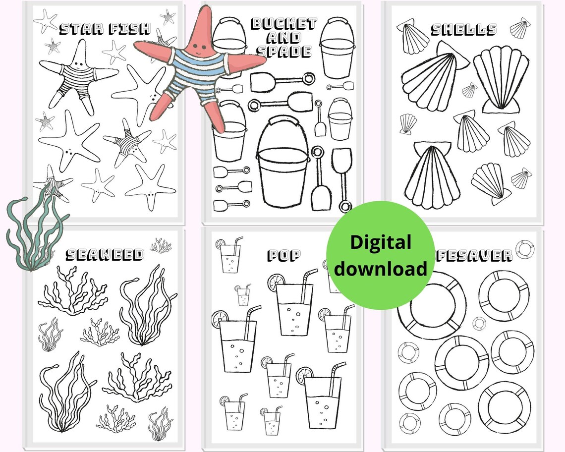 Printable Coloring Pages For Kids Coloring Pages Bundle Etsy printable-coloring-pages-for-kids-coloring-pages-bundle-etsy