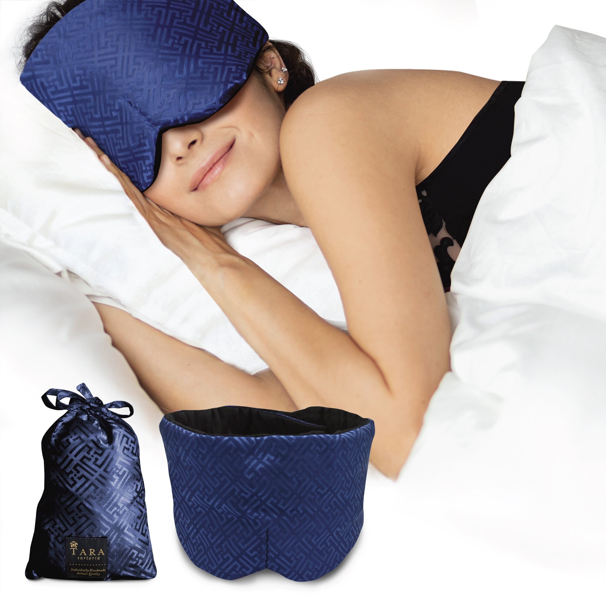 Luxury Artisan - Funda de almohada de seda de morera para mujer, 27 Momme  pura seda natural