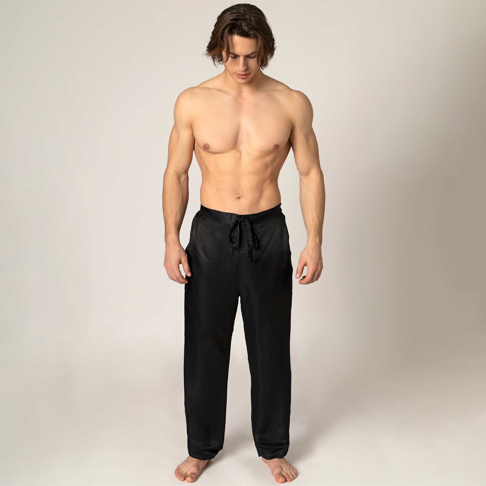 Handcrafted Mulberry Silk Men’s Pajama Pants