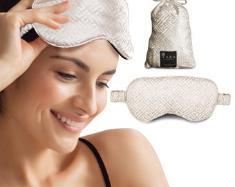 Artisan Mulberry Silk Sleep Mask, Adjustable, 27 Momme Comfort Fit