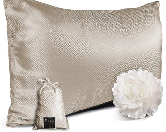 100% Artisan Handmade Mulberry Silk Pillowcase, Silk Pillowcases, Double Sided Silk Pillowcase, Luxury Bedding Set, Home Decor - King Size