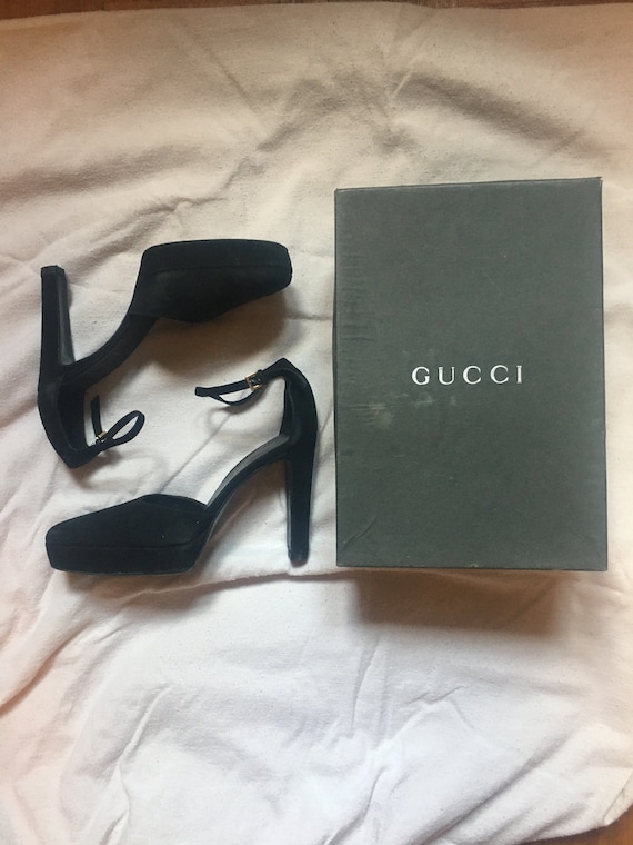 gucci platform heels