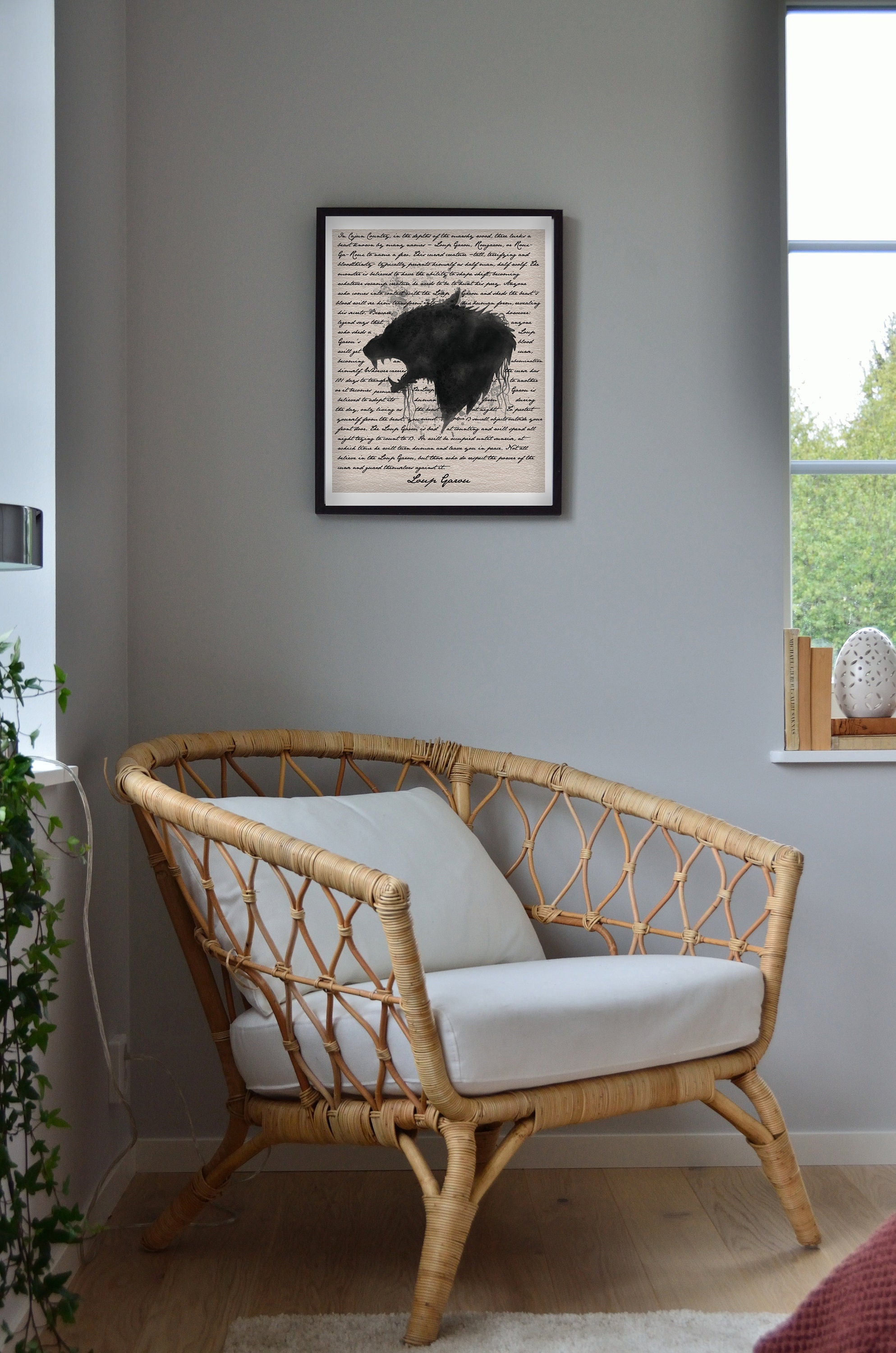 Cajun Folklore Loup Garou, Loup Garou Art, Werewolf Art, Werewolf