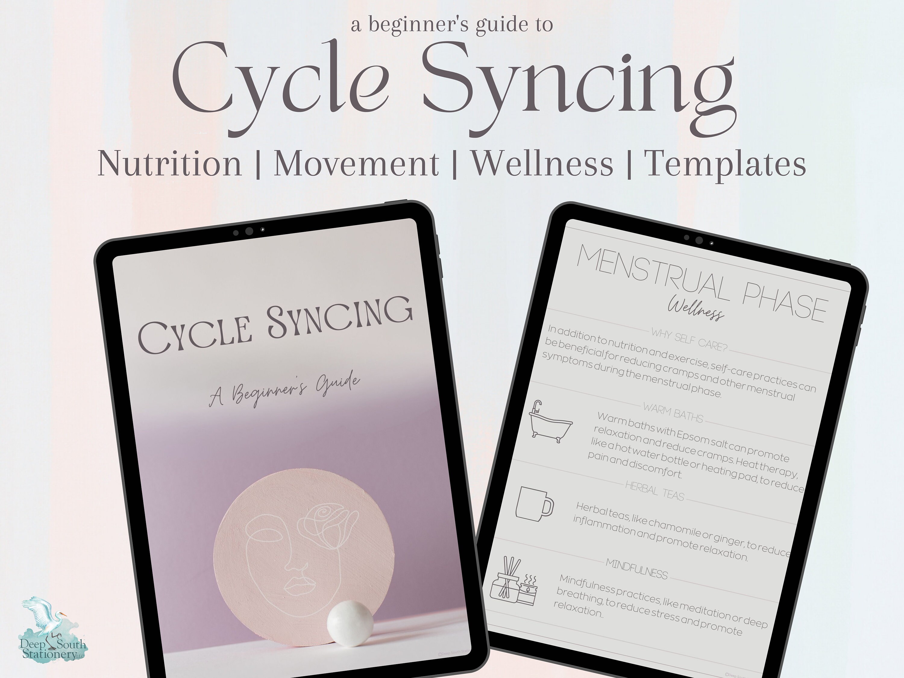 7 Day Luteal Phase Support Meal Plan with Prep Guide, Nutrition Guide