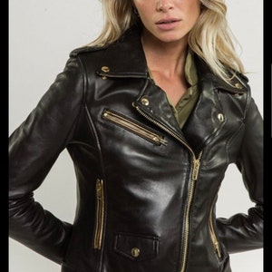 Leather jacket