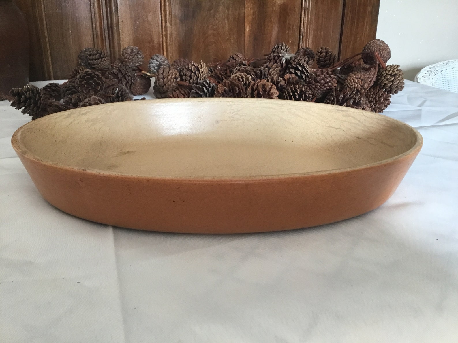Vintage French Emile Henry gratin dish oven dish rustic Etsy