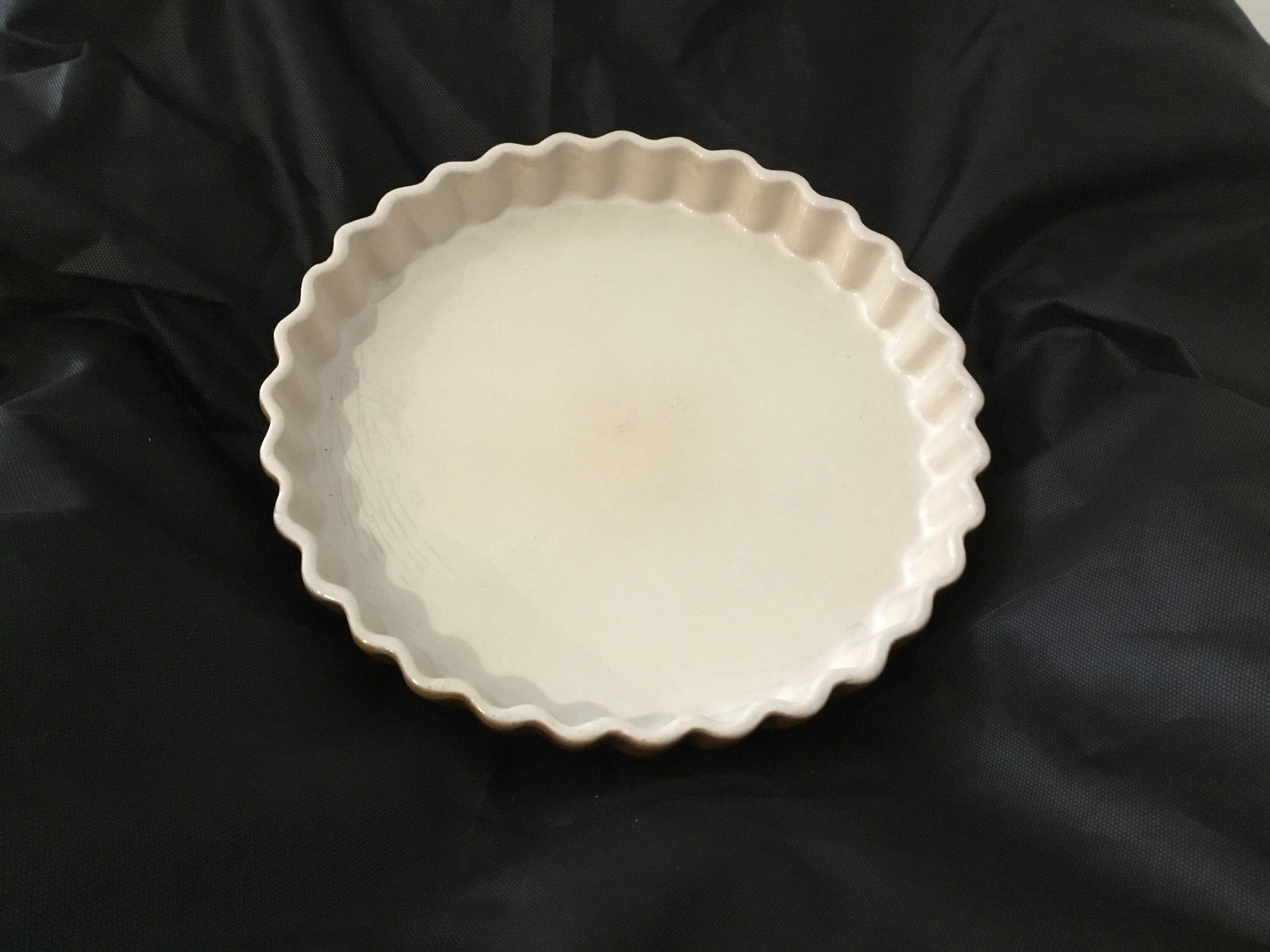 EMILE HENRY Flan Dish 11 oven proof pie dish fluted side Etsy