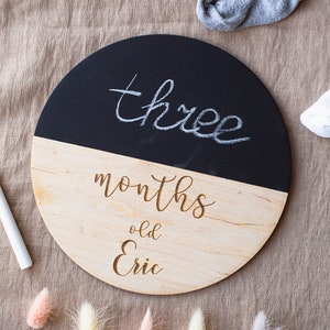 Cartes d’étape, Panneau de faire-part de naissance, Signe de nom de bébé, Accessoire photo de nouveau-né, Sig de nom en bois, Cadeau de fête de bébé, Signe de nom de pépinière