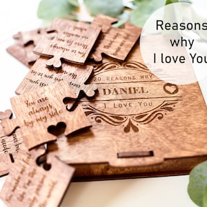 Anniversary gifts by year, Boyfriend gift, Birthday gift for him, Anniversary gift for him, Boyfriend birthday gift, Personalized puzzle