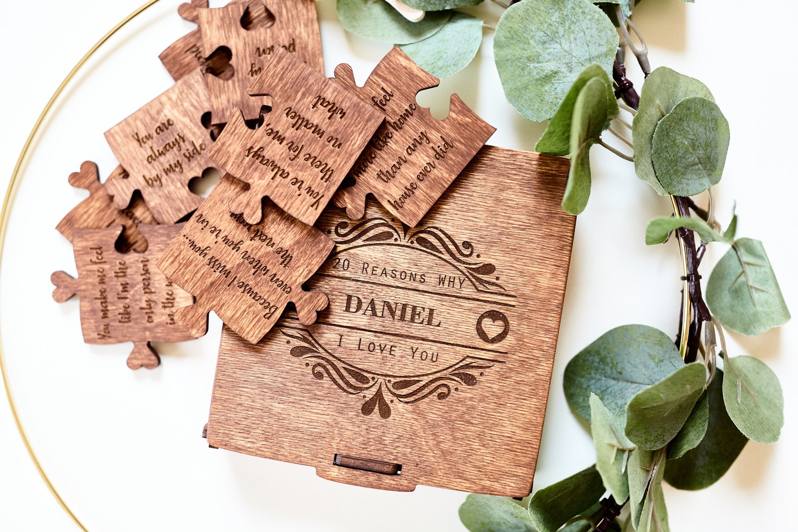 Gepersonaliseerd cadeau Redenen waarom ik van je hou | Etsy